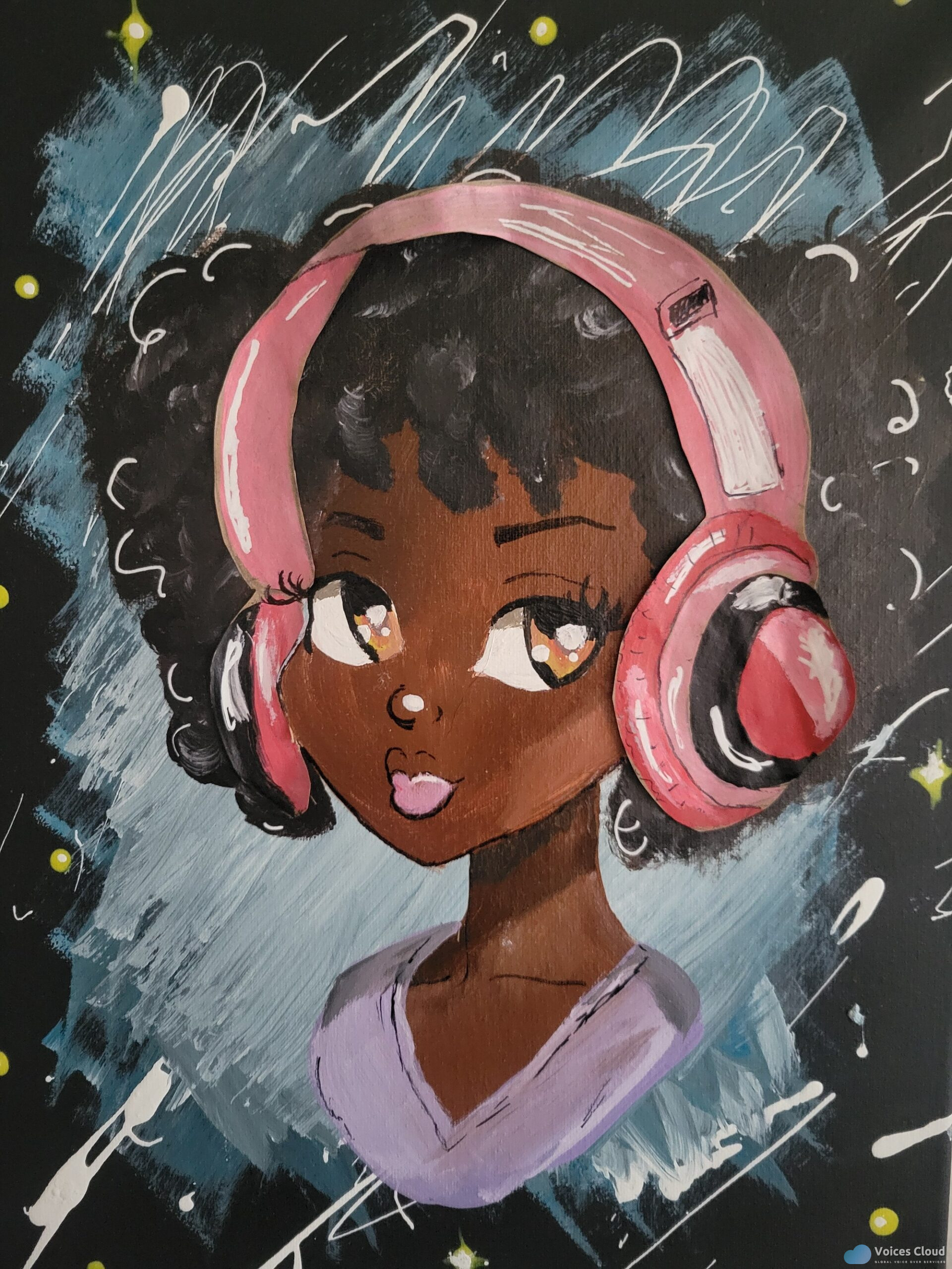 80551Black Female Voice Actor